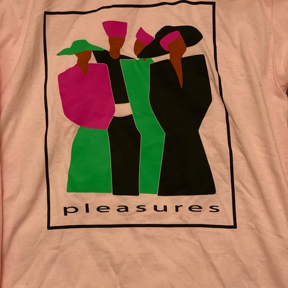 PLEASURES - Graphic Long Sleeve, Pink, Men’s Size Small - Picture 3 of 5